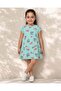 Girls Multi Printed Sleeveless Dress - 2