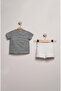 2-Piece Baby Shorts Set - 2