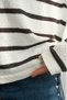 Women's Crew Neck Slim P Cotton Knitwear Sweater - 5