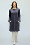 Women's C Pocketed Cycling Collar Tunic with Cuffs on the Sleeves - 4