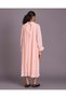 Senior Girls Pale Pink Pleated Dress with Embellishment - 3