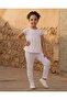 بلوزة بيضاء شبكية للبنات - 5