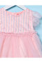 Infant Girls Pink Tulle Party Dress - 2