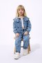 Girls' Clothing Holiday Denim Suit 3 Pieces Including Bodysuit - 3