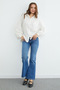 Tasseled Stone Embroidered Casual Shirt - 4