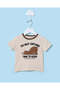 Infant Boys Beige Bear Pyjama Set - 2