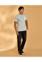Men Green Basic Graphic T Shirt - 2