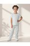 Girls Green Floral Top and Trouser 2 Piece Set