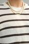 Women's Crew Neck Slim P Cotton Knitwear Sweater - 6