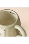 Kitchen Relax Fok Patterned Ceramic Mug - White - 500 ml - 4