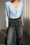 Women's Lace-Up Self-Athletic Knitwear Cardigan