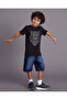 Boys Black Tiger HD Print T Shirt - 2