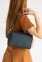 Women's Genuine De Leather Muz and Size Crossbody Bag 038-D Dark Blue - 2