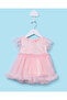Infant Girls Pink Tulle Party Dress