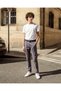 Senior Boys Grey Casual Trouser With Belt - 5