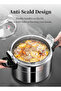 Aluminium Pressure Cooker Silver 5L DX3907 - 8