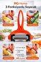 1 Piece ❤️   3-in-1 Peeler ❤️   Multifunctional Kitchen Peeler ❤️ Julien ❤️   Flat and Serrated Peeler Vegetable Peeler Fruit Vegetable Peeler Stainless Steel Professional Peeler Kitchen Equipment Tableware Ready - 4