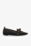 216 Women's Bowknot Knitwear Knitted Ballet Flats - 2