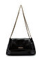 Elegant Design Sarrah Women's Shoulder Bag with Cover Bag Black