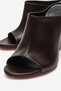 Brown Skin Women's Open Toe Red Sole Stiletto Heel U t Slipper Melody - 3