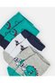 Infant Boys Assorted 3 Pairs Ankle Length Socks - 3
