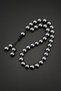 Original Natural Stone 8mm Terahertz Stone 33-Piece Prayer Beads, Men's Gift, Handmade Prayer Beads - 2