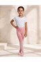 Girls White And Pink Jacquard Design Tights 2 Pairs - 3