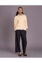 Senior Girls Ivory Embroidered Blouse - 2