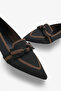 216 Women's Bowknot Knitwear Knitted Ballet Flats - 3
