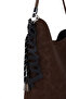 Women's Faux Leather Brown Shoulder Bag - 4
