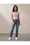 Women Pink Lace Trim Polo T Shirt - 2