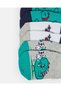 Infant Boys Assorted 3 Pairs Ankle Length Socks - 2