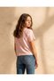 Senior Girls Pale Pink Embellished Top - 3