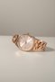 Chain Model Steel Bracelet Rose Gold Women's Wristwatch - 3