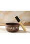 Mindfulness Tibetan Meditation Bowl Yoga Bell Handmade Healing Sound Gong Chakra Opener with Mallet Gift - 5