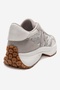 Sorell White Stone Lace-Textured Women's Casual Sports Shoes - 5