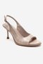 Iselin Beige Women's Stiletto Heel U Shoes - 3