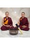 Mindfulness Tibetan Meditation Bowl Yoga Bell Handmade Healing Sound Gong Chakra Opener with Mallet Gift - 3