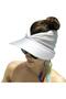 Women's Wide Brim Sun Hat – UV Protective Open Top Visor Beach Sports Tennis Golf Hat - 7