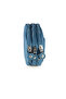 Krinkıl / Klinkır Waterproof 3 Zippered Ankle Strap Mini Wallet Makeup Clutch Bag Blue 1115Kb - 5