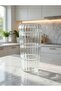 3-Pack of Striped Glass Storage Containers