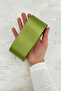 6 cm Olive Green Single-Sided Satin Ribbon 10 Mt, Bohça Dowry Engagement Jewelry Special Day Gift Decoration - 2