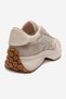 Sorell Beige Stone Lace-Textured Women's Casual Sports Shoes - 5