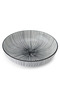 وعاء سيراميك مزجج MKPBOWLS42 بخط أسود منقوش