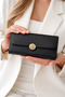 Women's Locked Wallet Card Holder Portfolio with Phone Compartment - 2