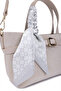 Women's Faux Leather Mink Handbag - 4