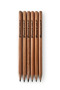 Natural Wood Pencil Set of 6