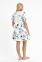 Women's Dress - Muslin Patterned Datça Dress - 3055 - 3