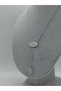 Happy Written Smiling Face Steel Necklace Happiness Entertainment Themed Luck Auspicious Symbol Steel Necklace - 3