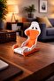 Racing Seat Design Phone Stand Ergonomic Desktop Holder Decorative Stylish Stand Ultra Durable - 2